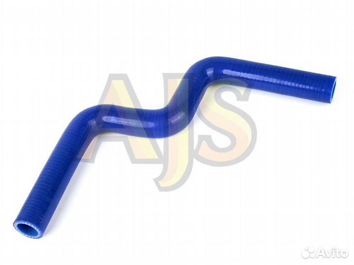Патрубок водостойкий универсальный W-образный 20мм синий