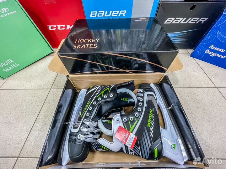 Коньки хоккейные bronx