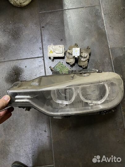 Комлект блоков фары, фара bmw f30 дорест
