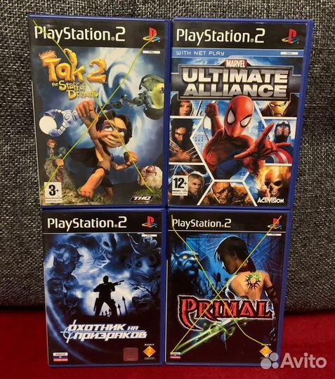 Игры для sony playstation 2 ps2 лицензия