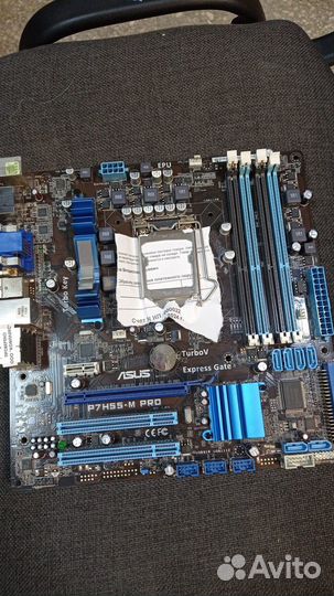 Материнская плата S1156 asus P7H55-M PRO