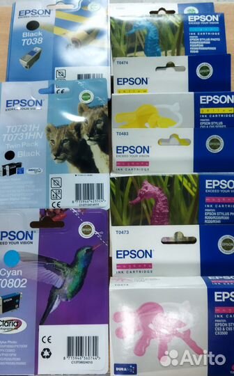 Картриджи Epson