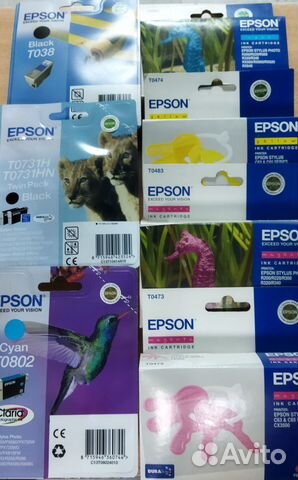Картриджи Epson