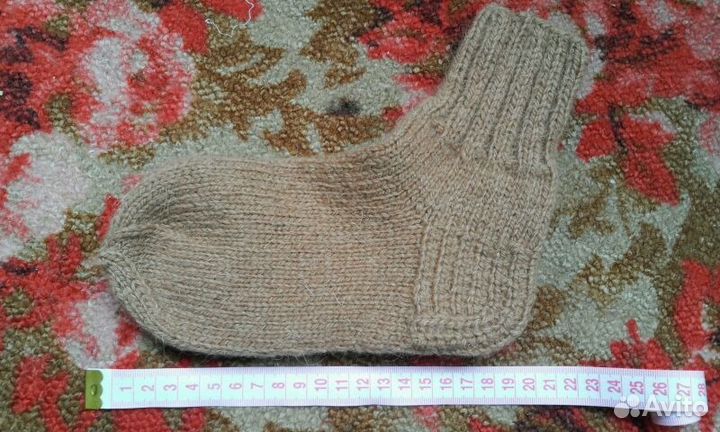 Носочки детские из верблюжьей шерсти 20 и 22 р-ра