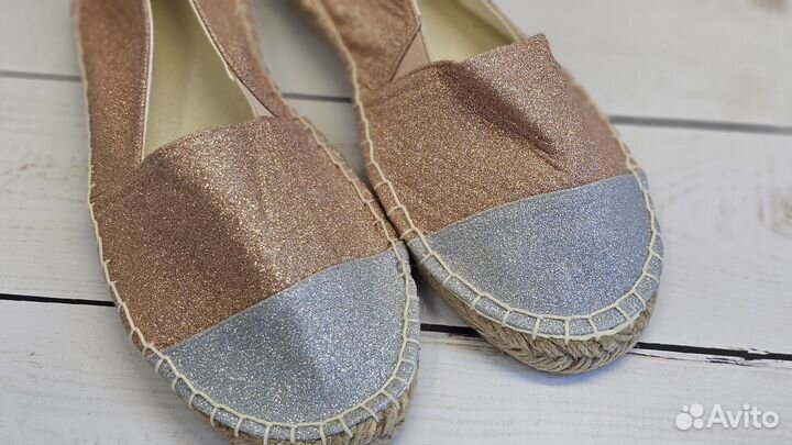 Эспадрильи слипоны новые ASOS 40р