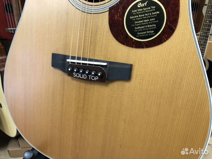 Электро-акустическая гитара Cort earth200F-ATV-SG