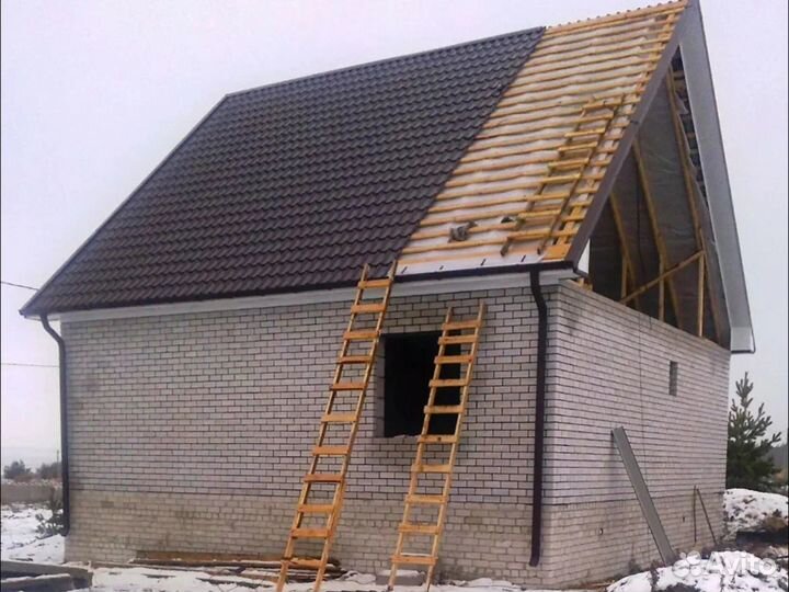 Кровельные работы. Монтаж кровли. Ремонт крыши