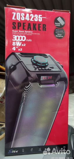 Колонки блютуз