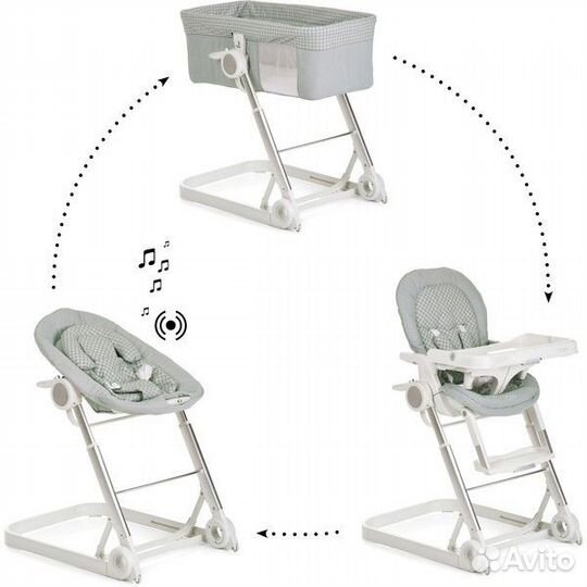 Люлька, шезлонг, стул для кормления Icoo