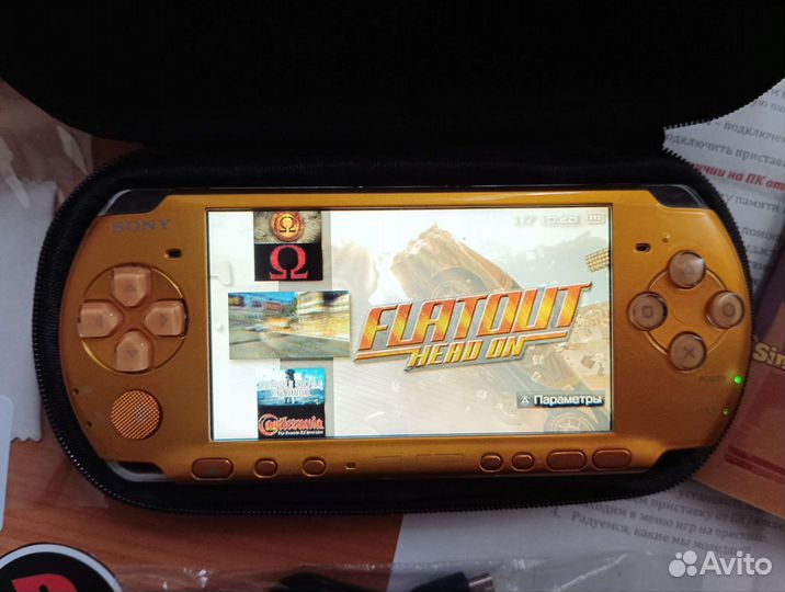 Sony psp 3006 yellow GTA Sindacco Chronicles