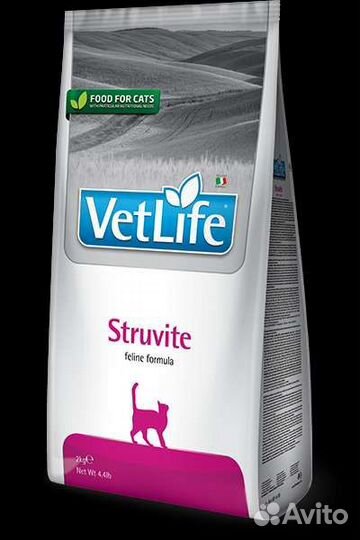 Farmina Vet Life Cat Struvite 2кг, Фармина Струвит