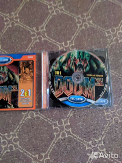 Игры на диске для пк Call Duty, Metro 2033, Doom