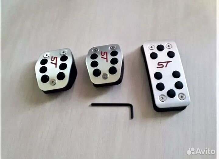 Накладки на педали ford focus 2/3