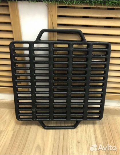 Решетка-гриль литая чугунная