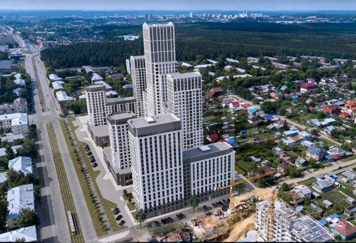 2-к. квартира, 55 м², 11/23 эт.