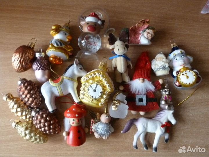 Елочные игрушки из Германии,Чехии, России