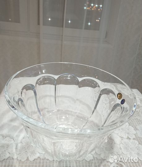 Ваза для фруктов Богемия