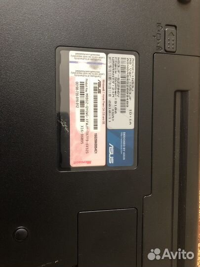 Ноутбук asus core i5