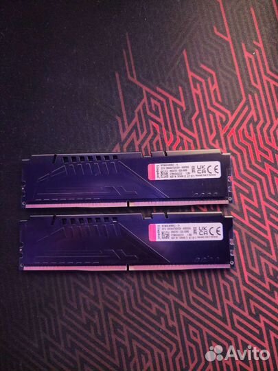 Оперативная память Kingston Fury 2x8gb 6000hz