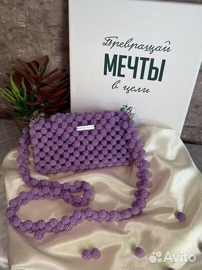 Сумка из бусин