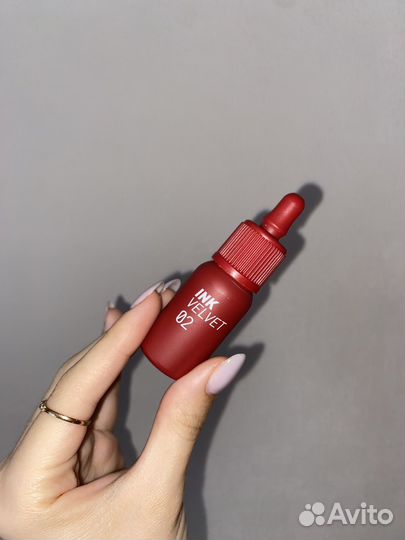 Корейский тинт peripera ink velvet 02