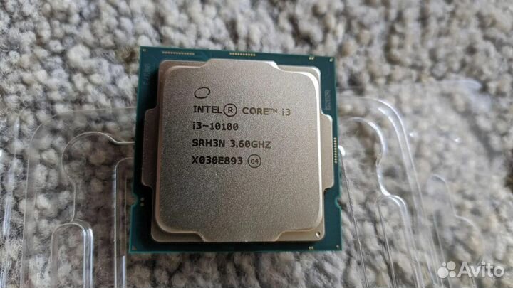 Процессор intel core i3 10100f