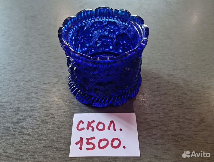 Старинная посуда стекло
