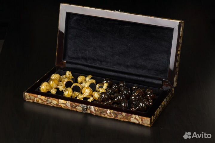 Янтарные Шахматы Янтарь Шахматы из Янтаря Русские
