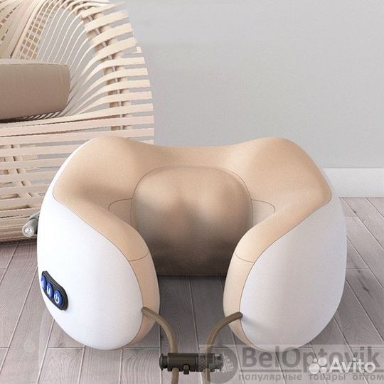 Массажер - подушка для шеи U-shaped massage оптом