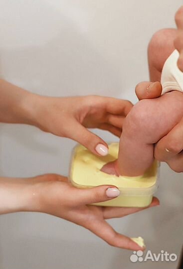 Слепки ручек и ножек в формате 3D