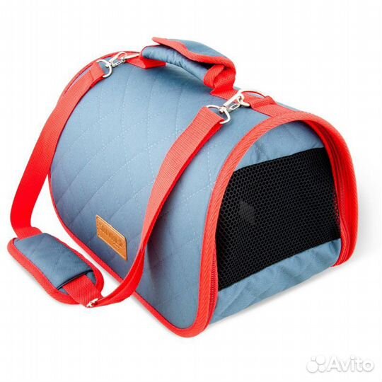 Сумка переноска Saival пластик,стёжка цвет серый р