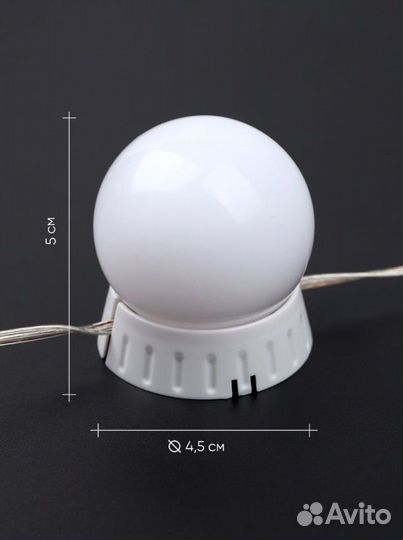 Светодиодные лампочки для зеркала