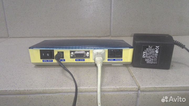 Модем zyxel Omni 56K Plus