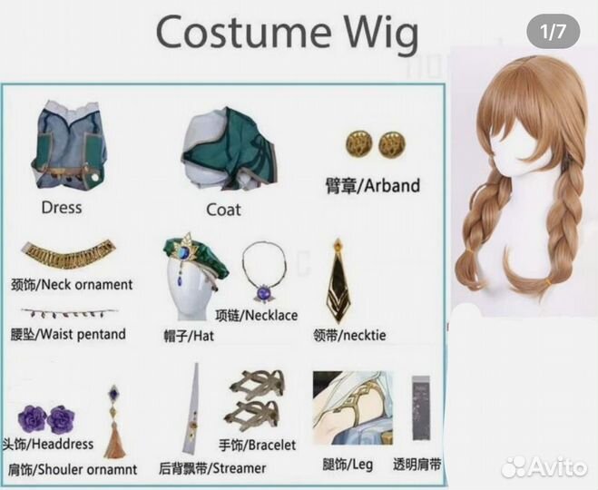 Костюмы косплей геншин аниме игры