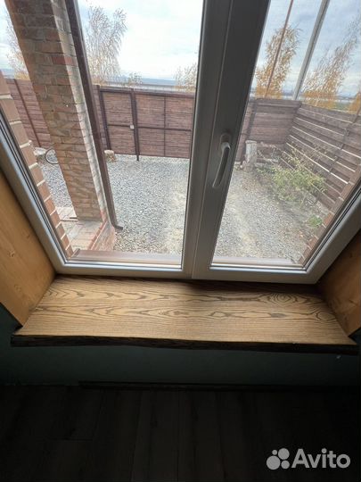 Подоконник деревянный из массива