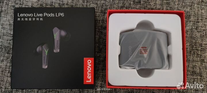 Bluetooth наушники Lenovo LP6