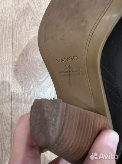 Ботинки mango 40 размер