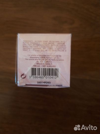 Парфюмерная вода Lanvin Jeanne, 30 мл