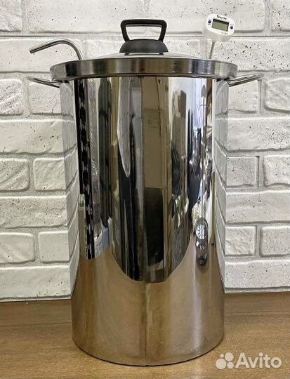 Домашняя коптильня 20 л горячего копчения