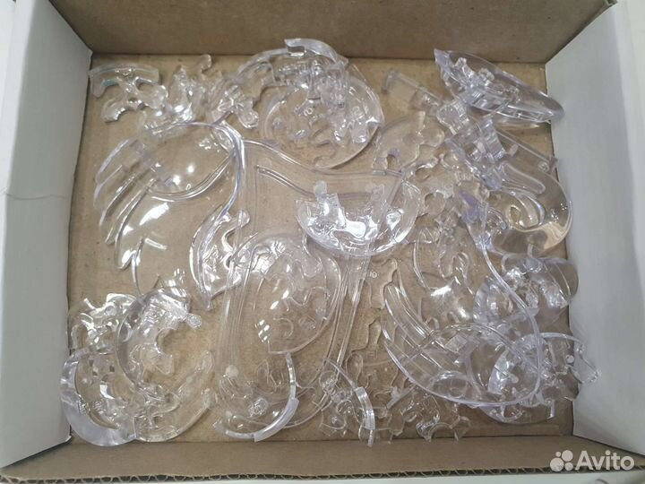 3d пазл Лебедь Crystal Blocks