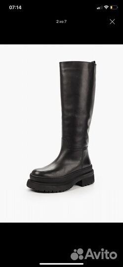 Сапоги женские натуральная кожа демисезонные