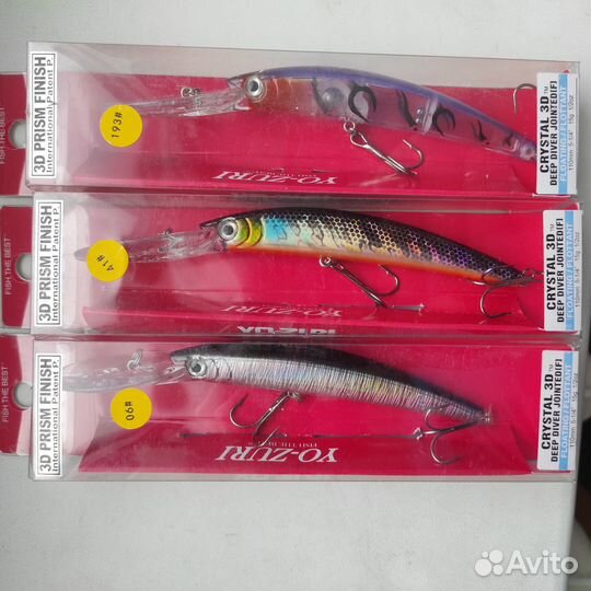 Воблеры для троллинга Yo-Zuri Crystal