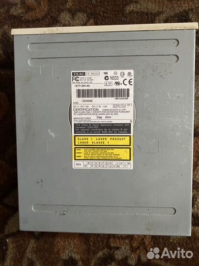 Dvd rw привод teac 52x