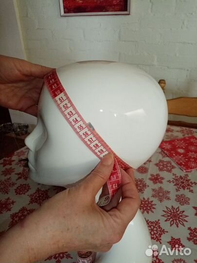 Шапка женская вязаная с ушками