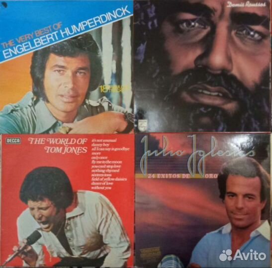 Humperdink, Roussos, Jones, Iglesias. 5LP
