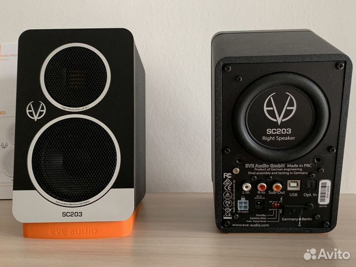 Студийные мониторы EVE Audio SC203 + sub TS108