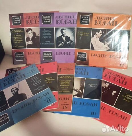 Виниловые пластинки СССР (двойники ) (mint)