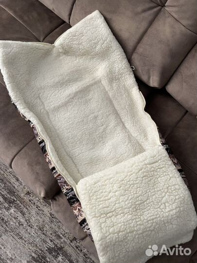 Зимний конверт в коляску