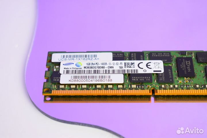 16GB DDR3 L ECC REG samsung 1866 MHz