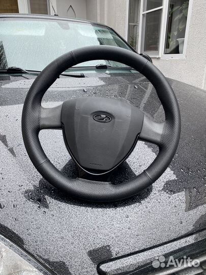Руль priora 2 с подушкой